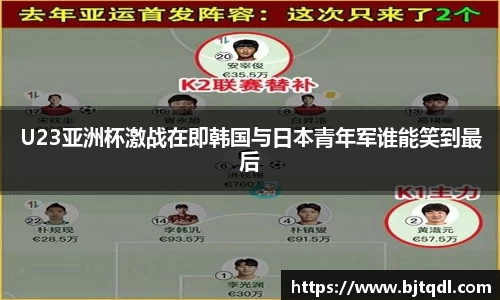 U23亚洲杯激战在即韩国与日本青年军谁能笑到最后